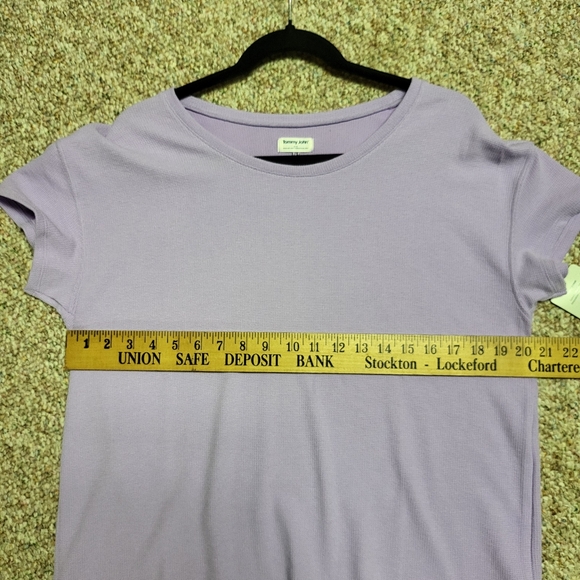 Tommy John Knitted Loungewear Top Lavender Size Medium New NWT $68.00 Retail - Picture 11 of 11